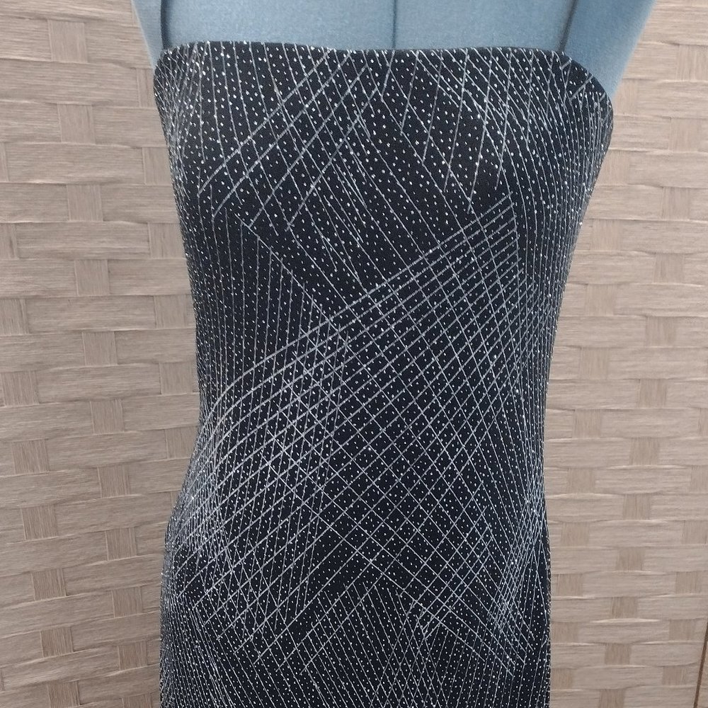 JS Boutique, Black Sparkly Prom/Evening Dress, Size 10